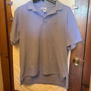 Lily Pulitzer Light Blue/Lavender Vintage Polo Shirt